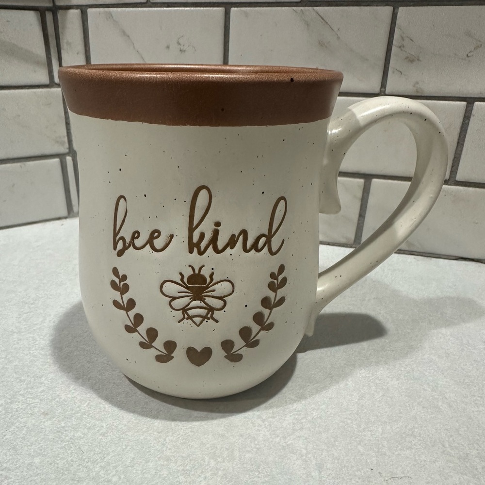 Rochelle Bee Kind Inspirational Ceramic Coffee Tea Mug Cup Drinkware